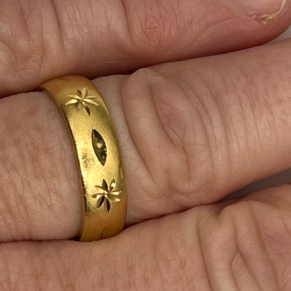 Frosted Band with Star Design (#4)